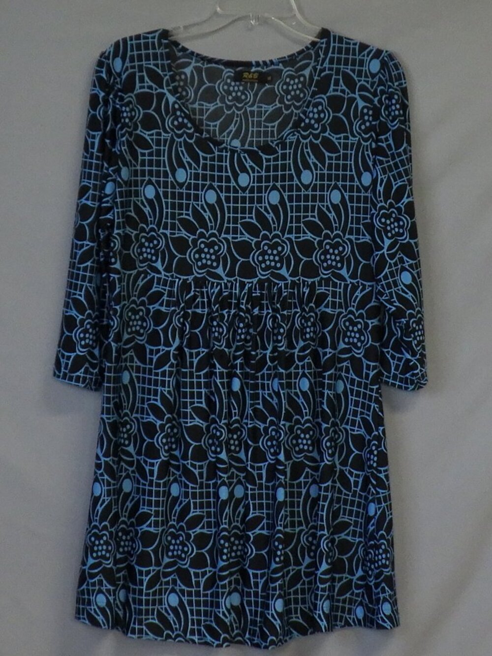 R & B Collection Empire Waist Midi Dress